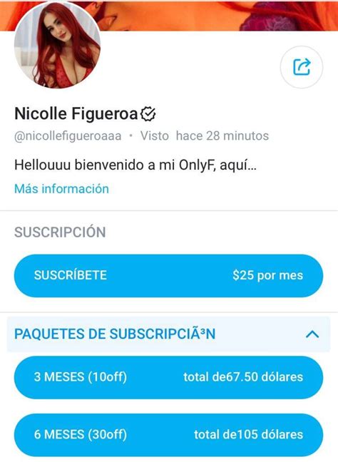 nicole figueroa onlyfans|1 OnlyFans Review for Nicolle Figueroa